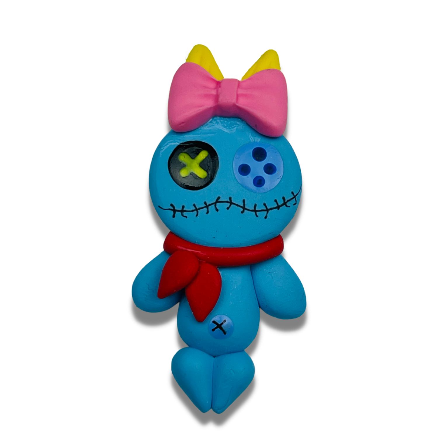 LS-14: Lilo &amp; Stitch Inspired Clay Bow Center