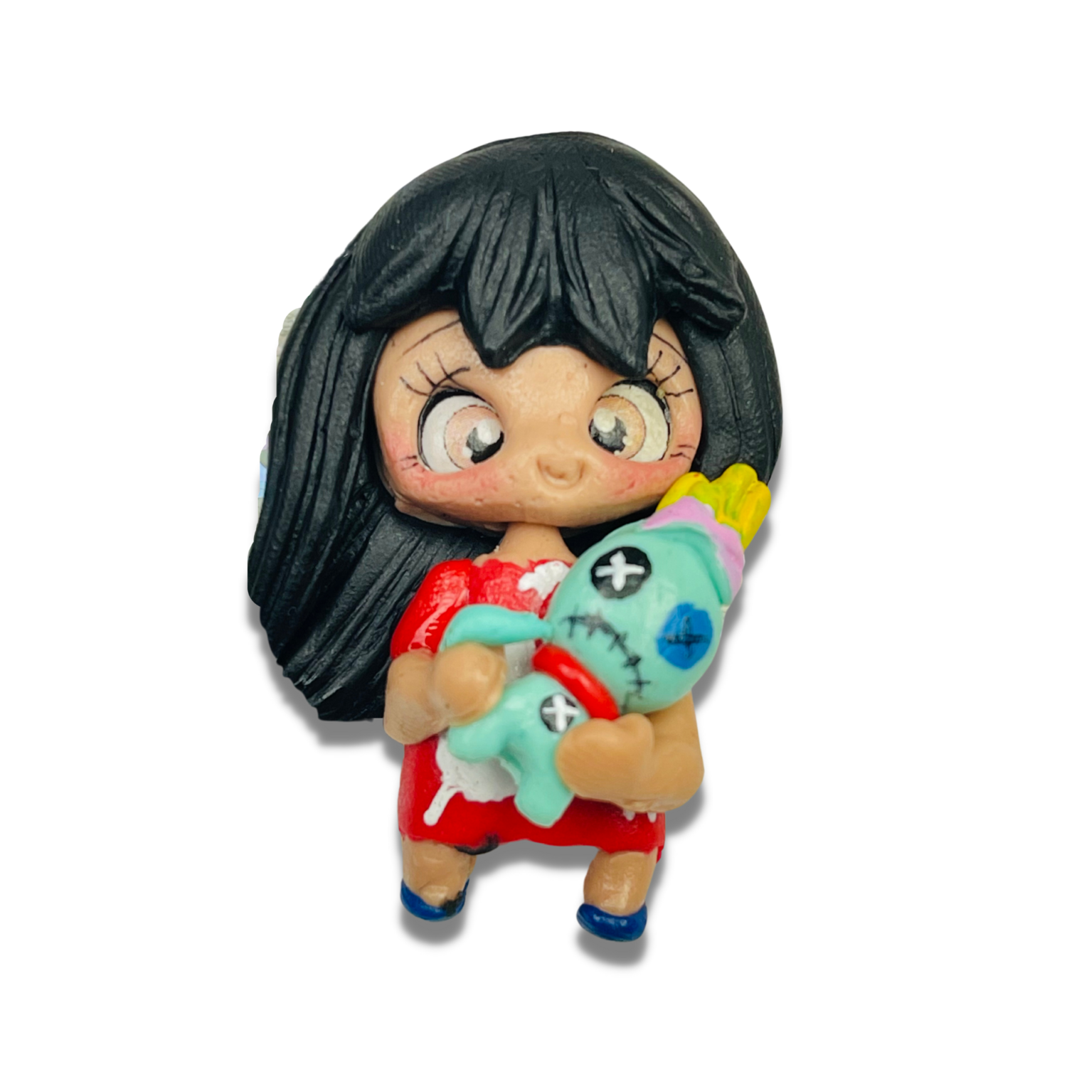 LS-18: Lilo &amp; Stitch Inspired Clay Bow Center