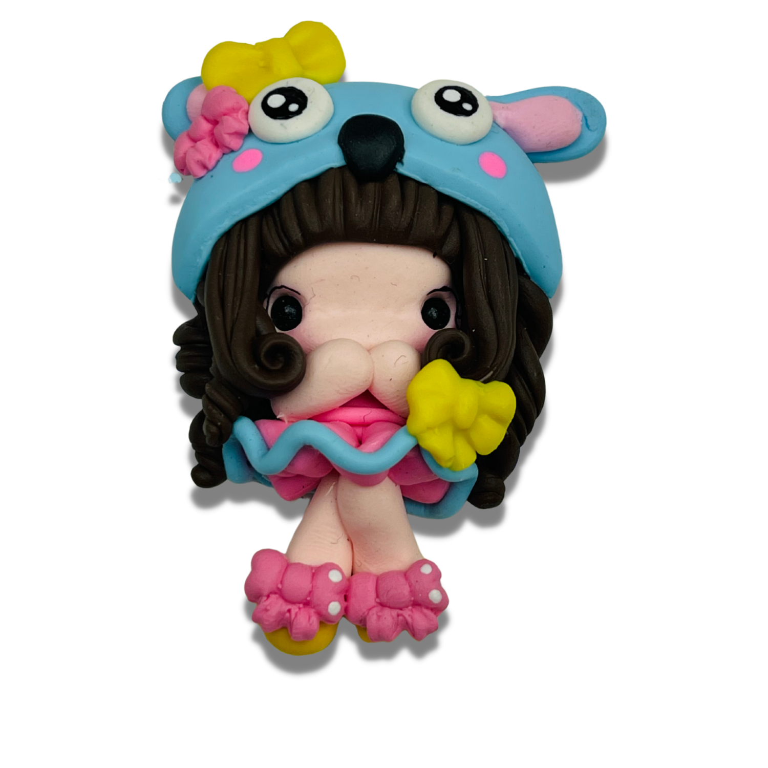 LS-13: Lilo &amp; Stitch Inspired Clay Bow Center