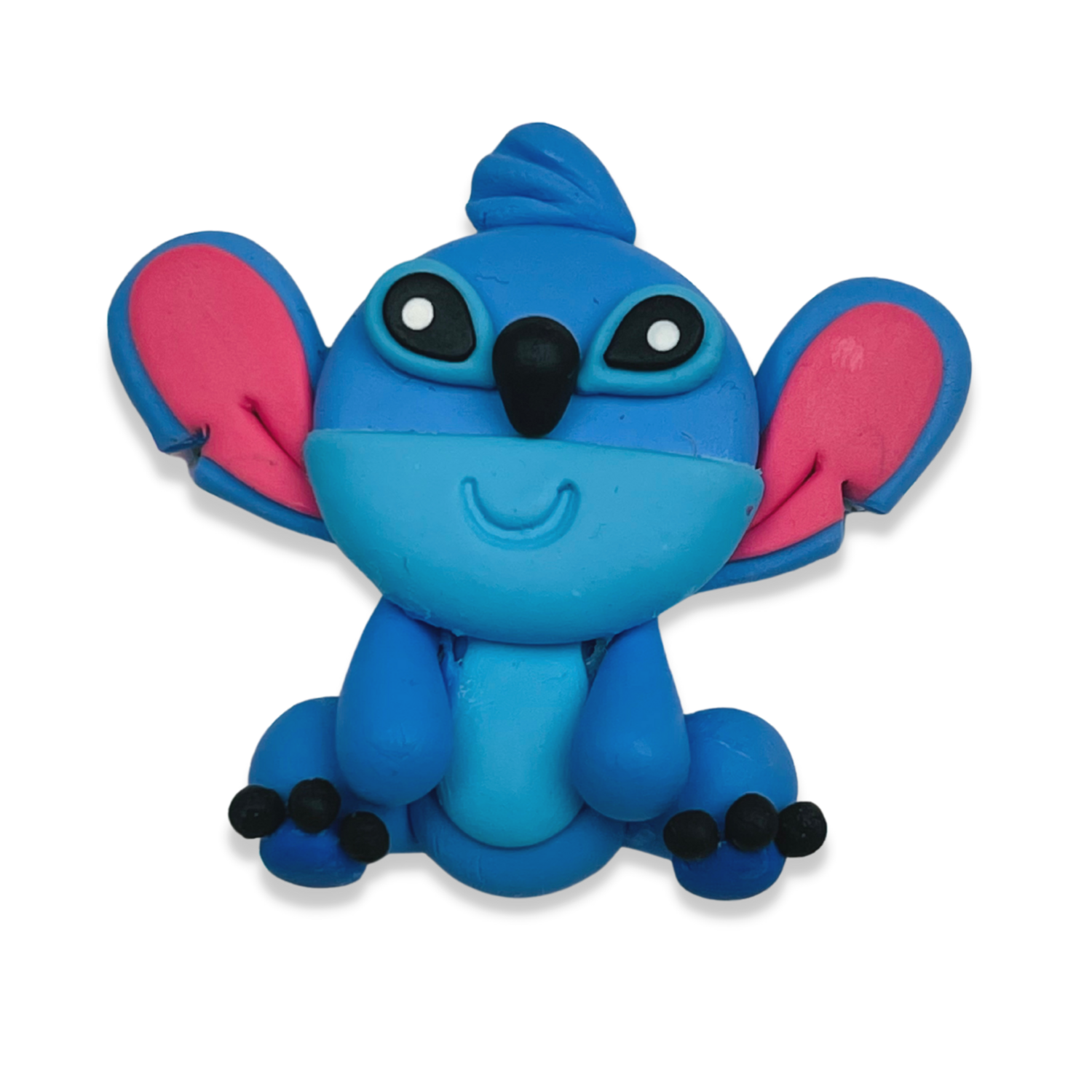 LS-15: Lilo &amp; Stitch Inspired Clay Bow Center