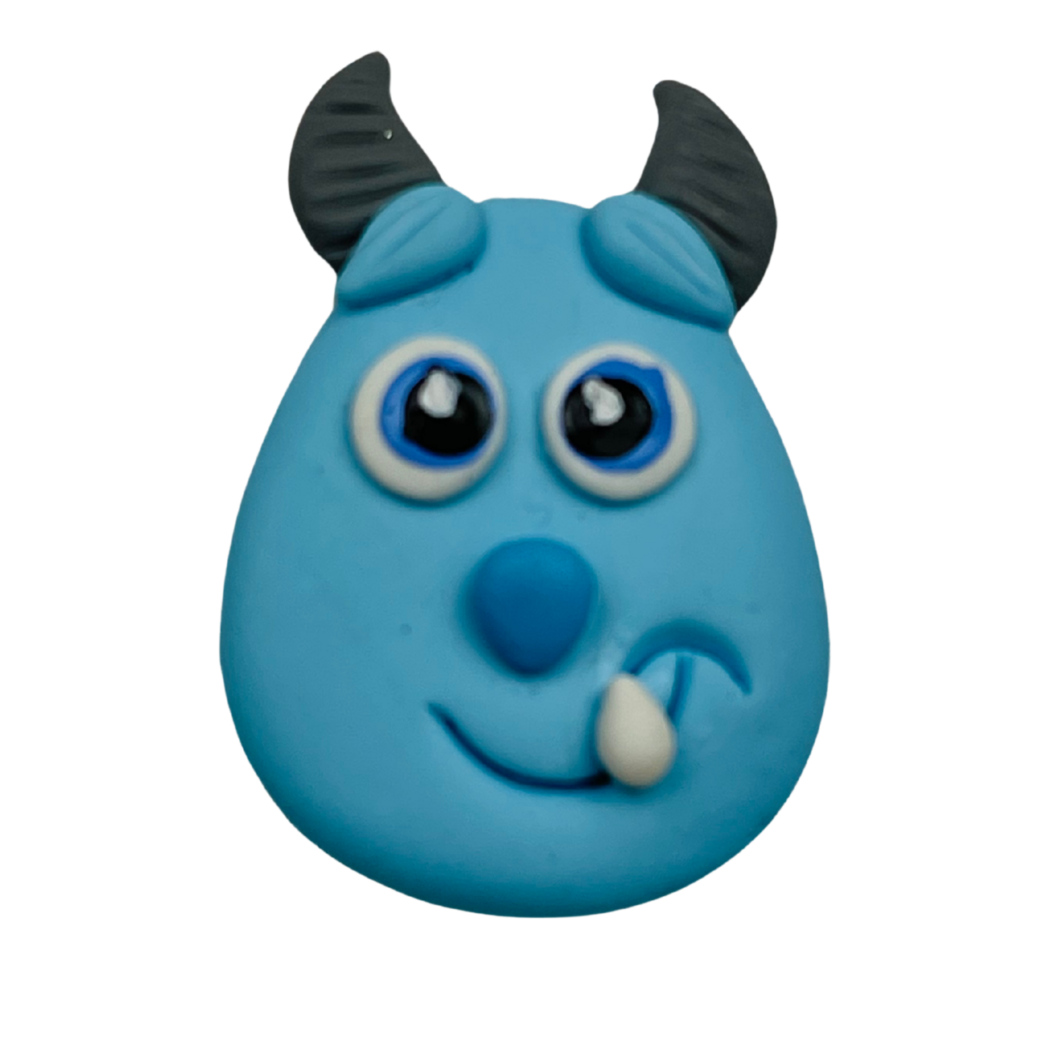 MI13: Monsters Polymer Clay Bow Center DIY