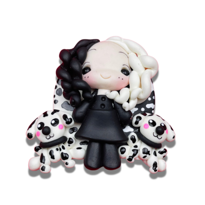 CR11: Cru-Ella Polymer Clay Bow Center DIY