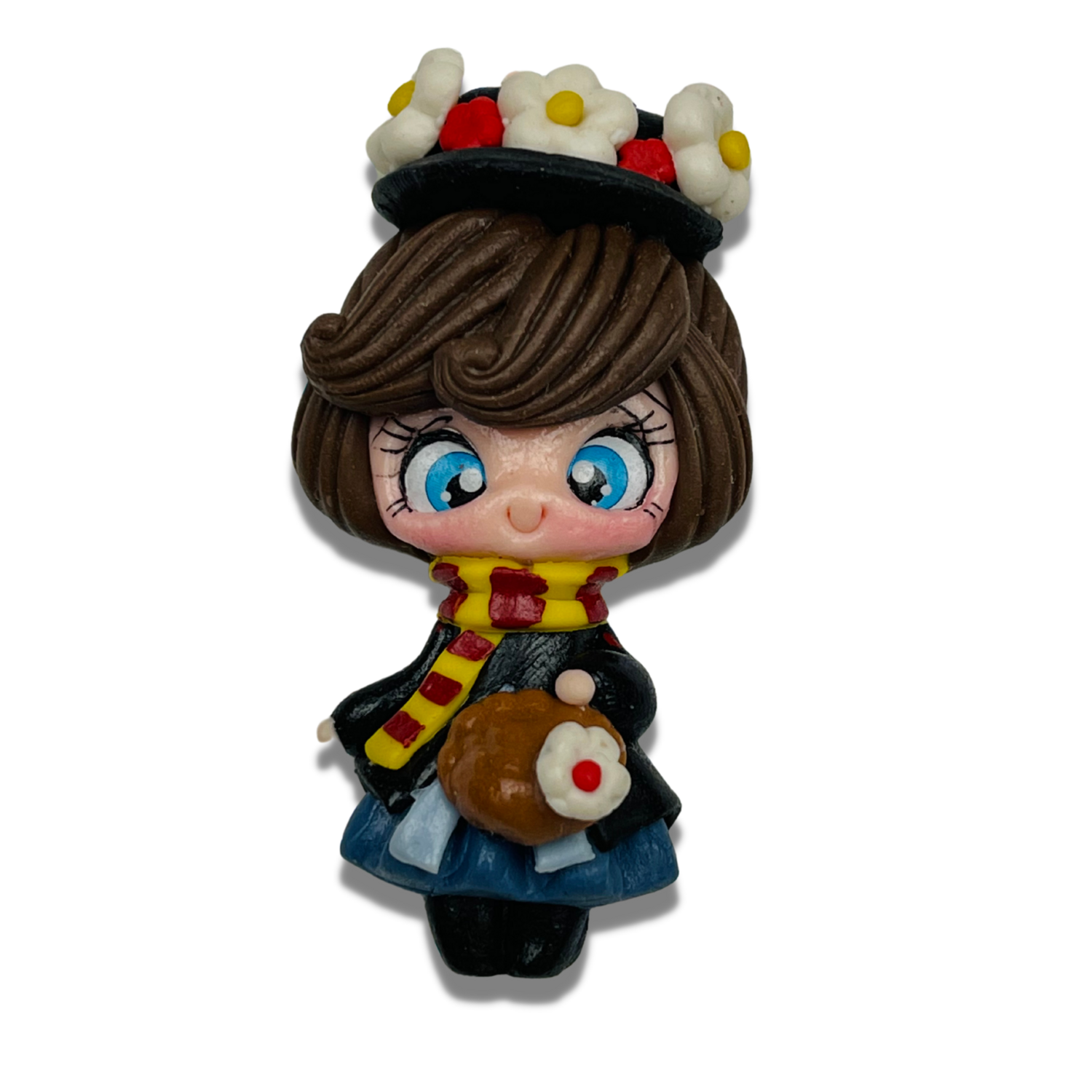 MP11: Poppins Polymer Clay Bow Center DIY