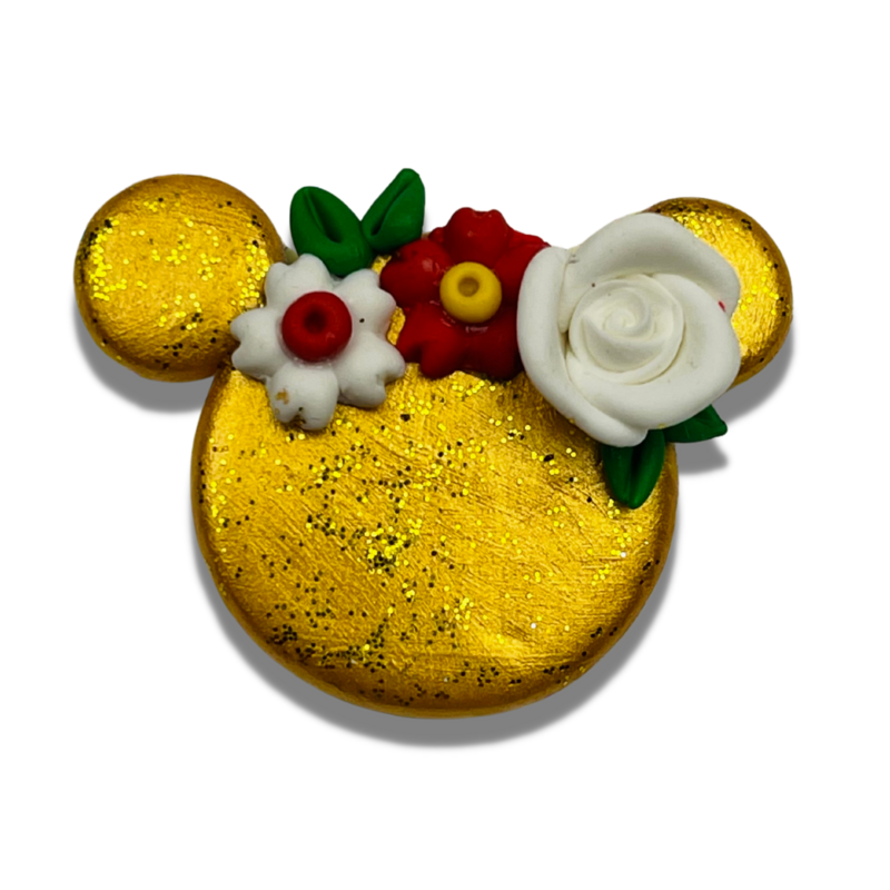 ME12: Mouse Ears Polymer Clay Bow Center DIY