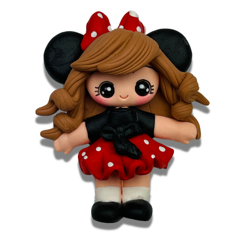 ME19: Mouse Ears Polymer Clay Bow Center DIY