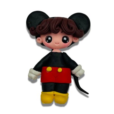 ME23: Mouse Ears Polymer Clay Bow Center DIY