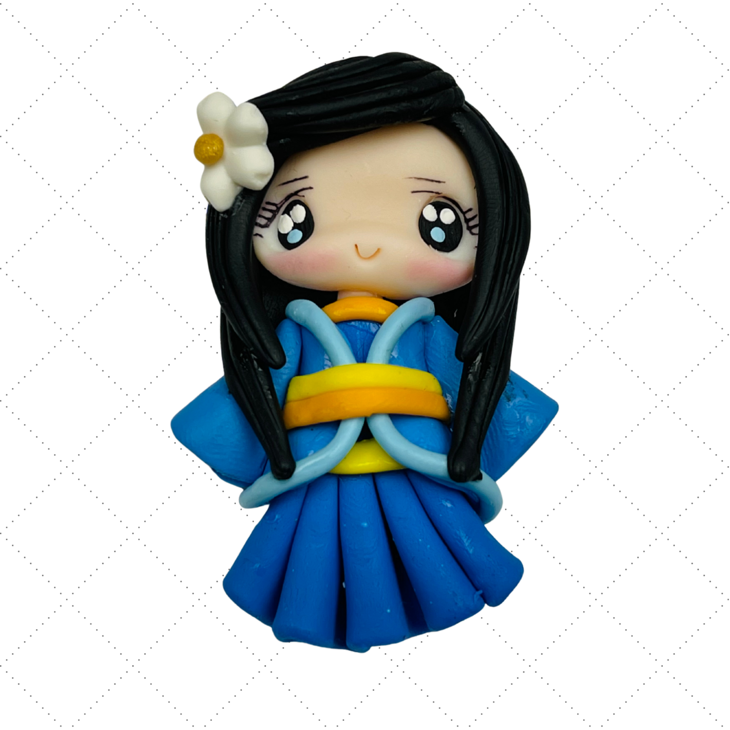 MU13: Mulan Handmade Clay Bow Centers Inspired