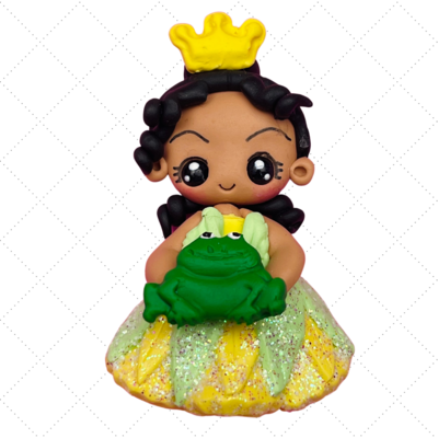 TA15: Tiana Princess Clay Bow Center