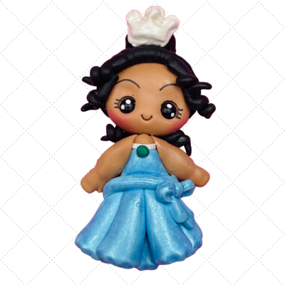 TA17: Tiana Princess Clay Bow Center