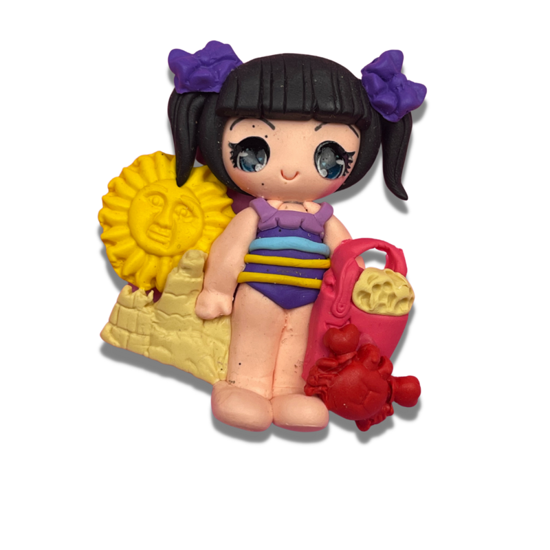 BWM10: Beach with Me Polymer Clay Bow Center DIY