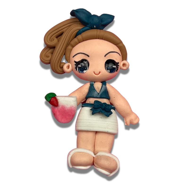 BWM23: Beach with Me Polymer Clay Bow Center DIY