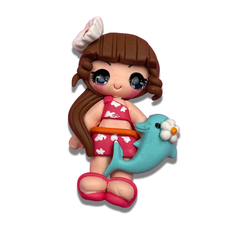 BWM19: Beach with Me Polymer Clay Bow Center DIY