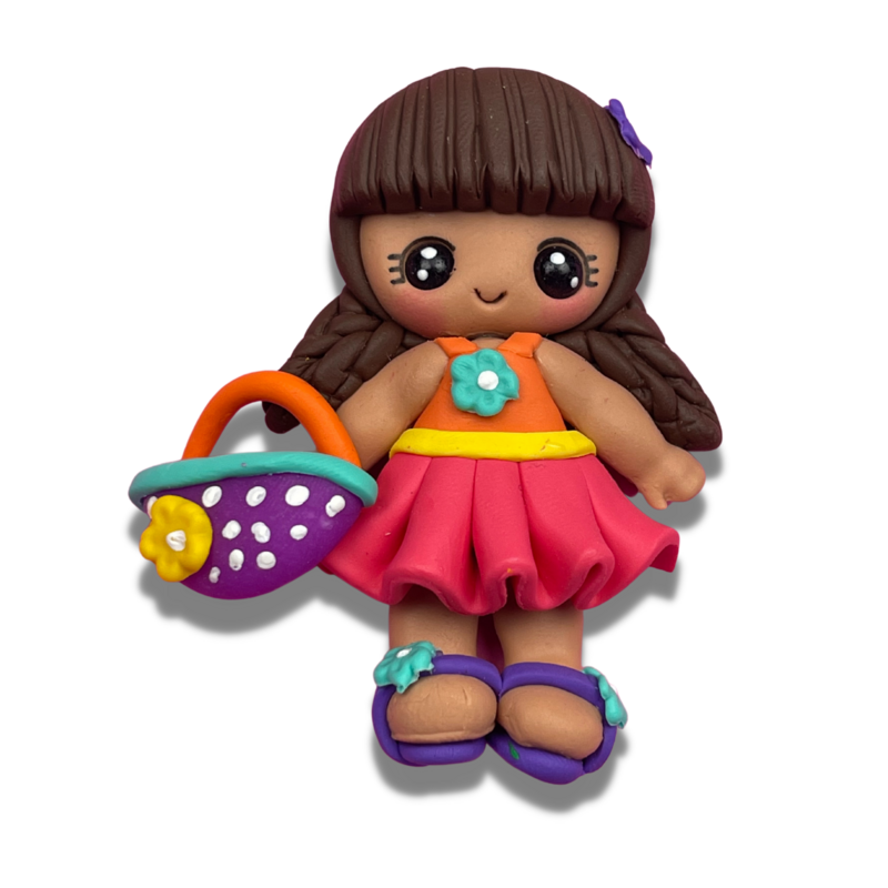 BWM21: Beach with Me Polymer Clay Bow Center DIY