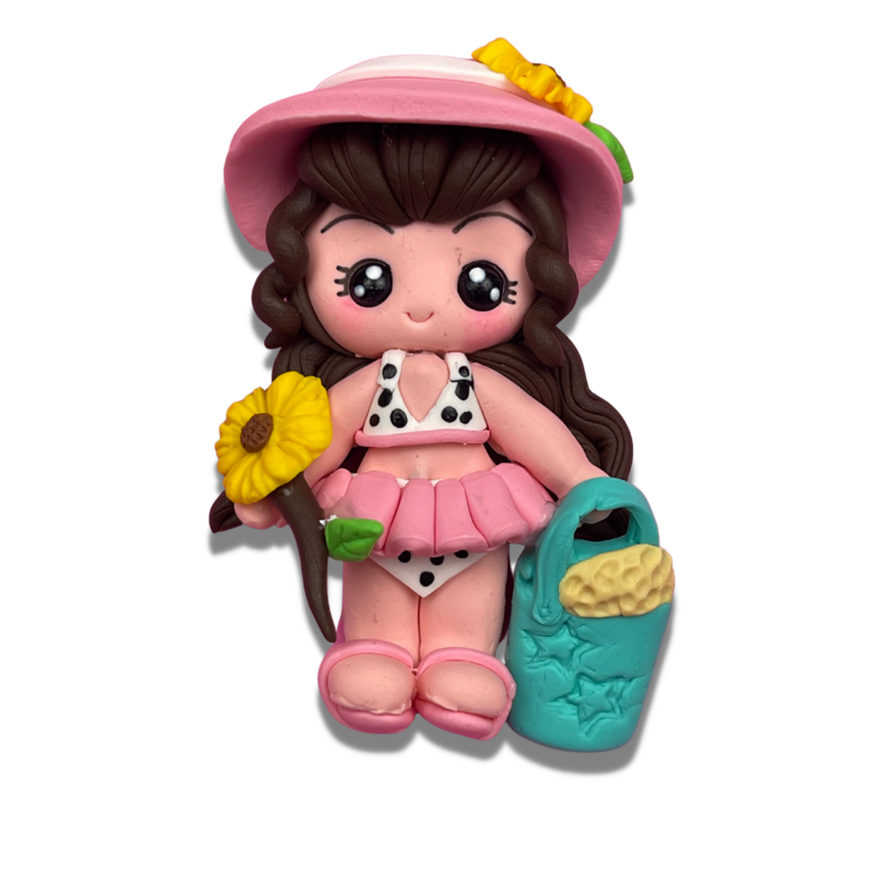 BWM25: Beach with Me Polymer Clay Bow Center DIY