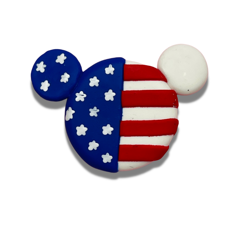 SS12: Patriotic Clay Bow Centers