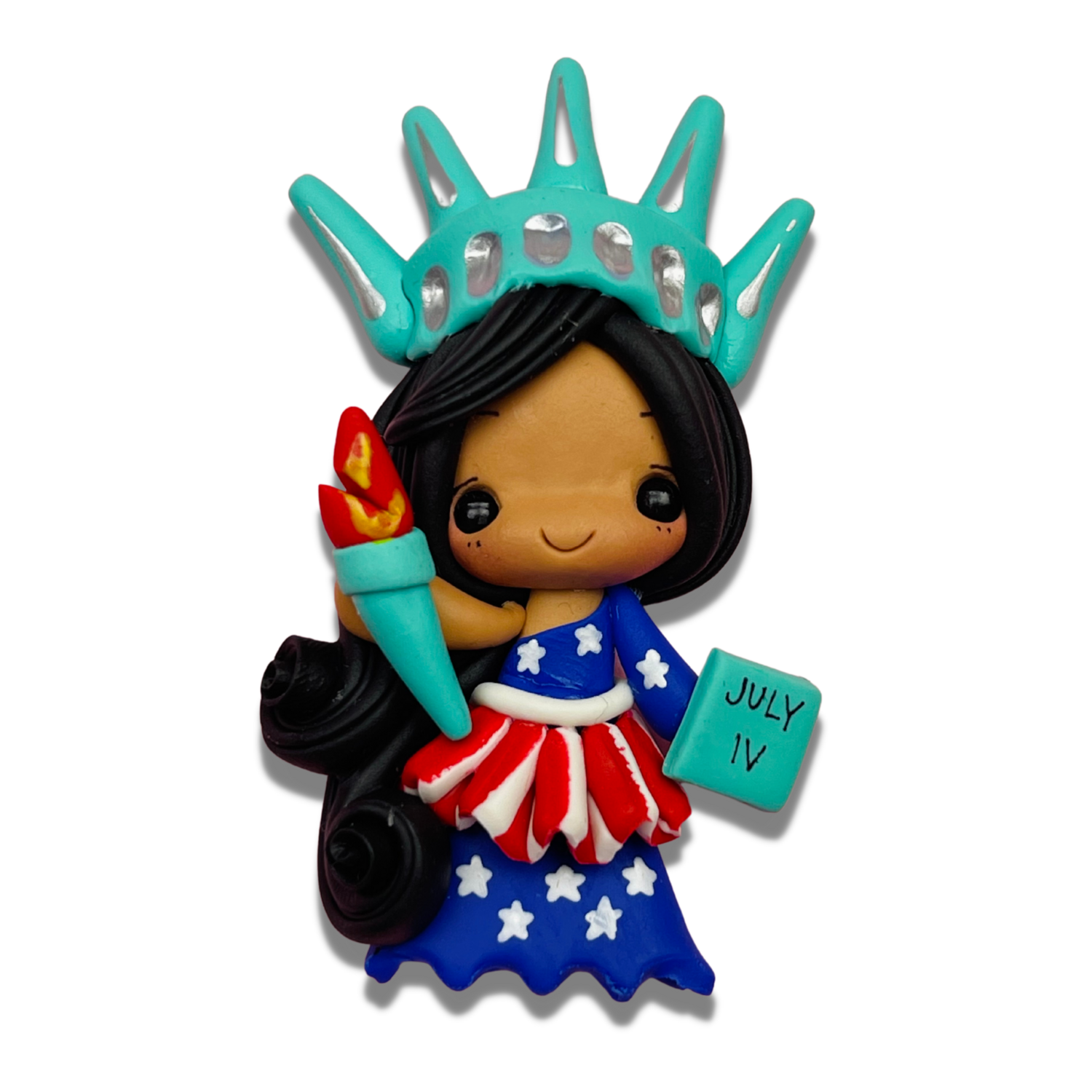 SS23: Patriotic Clay Bow Centers