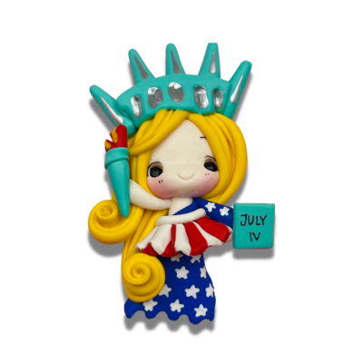 SS25: Patriotic Clay Bow Centers