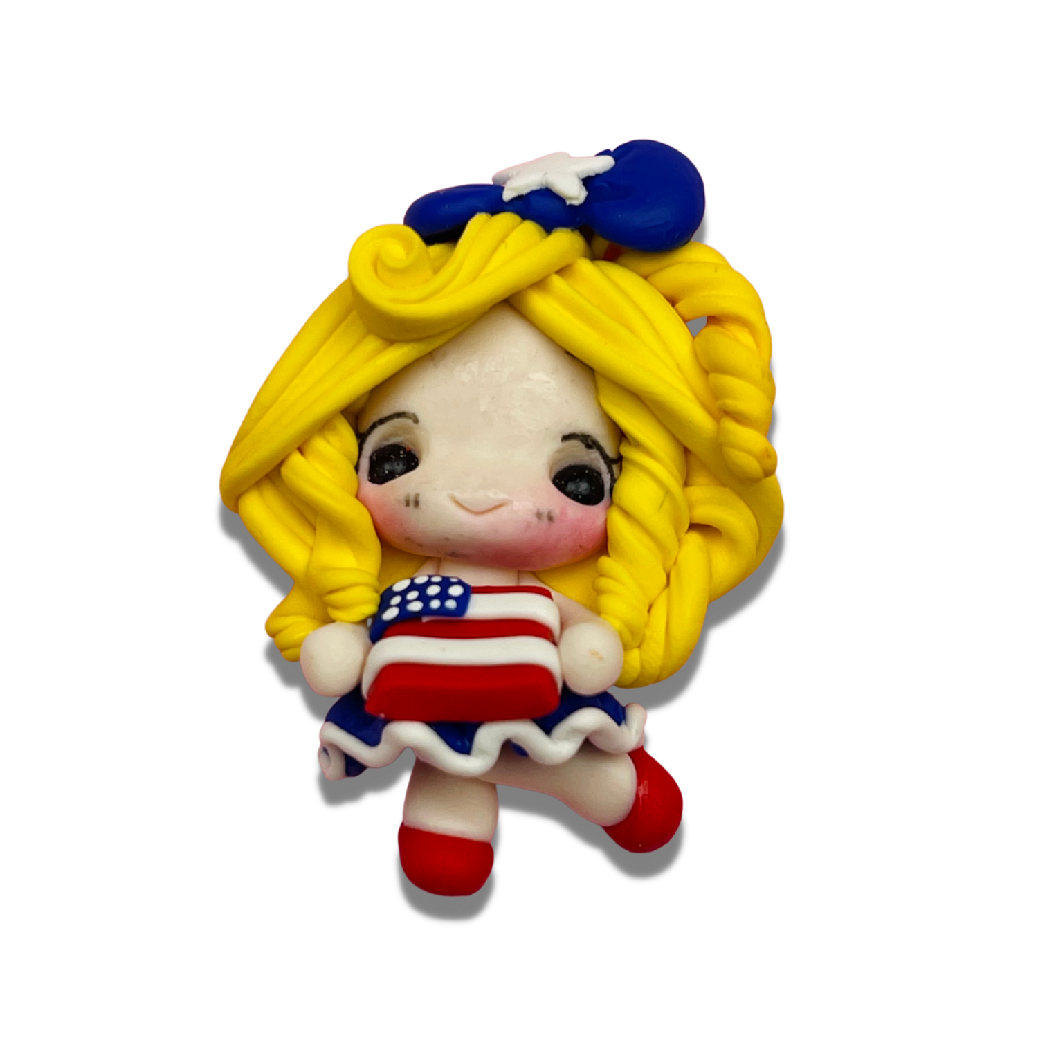 SS13: Patriotic Clay Bow Centers