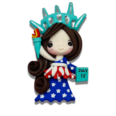 SS39: Patriotic Clay Bow Centers