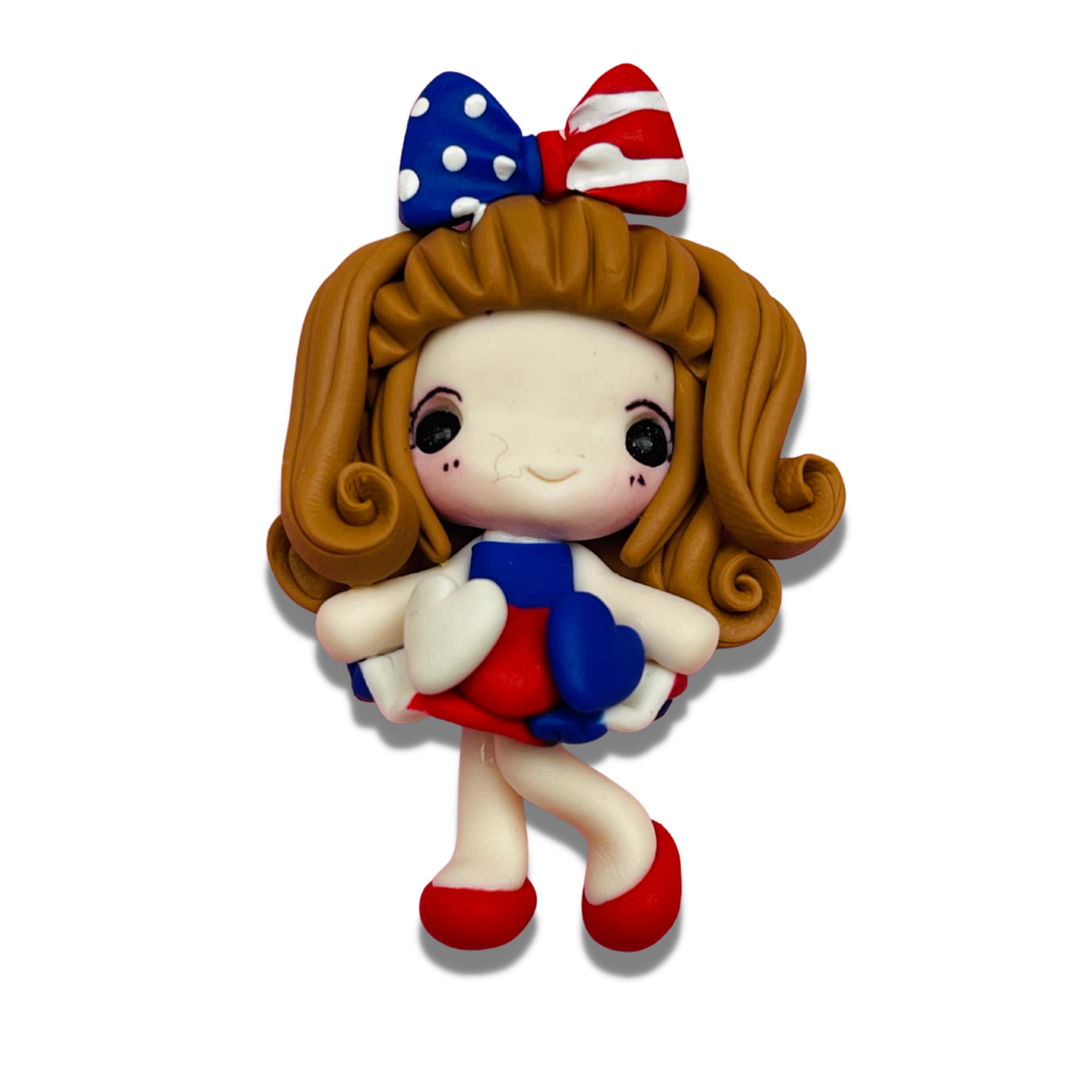 SS15: Patriotic Clay Bow Centers