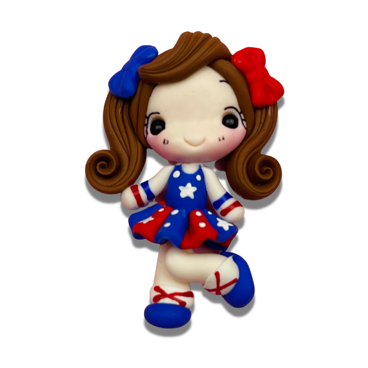 SS16: Patriotic Clay Bow Centers