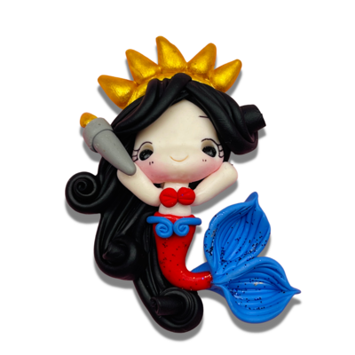 SS20: Patriotic Clay Bow Centers