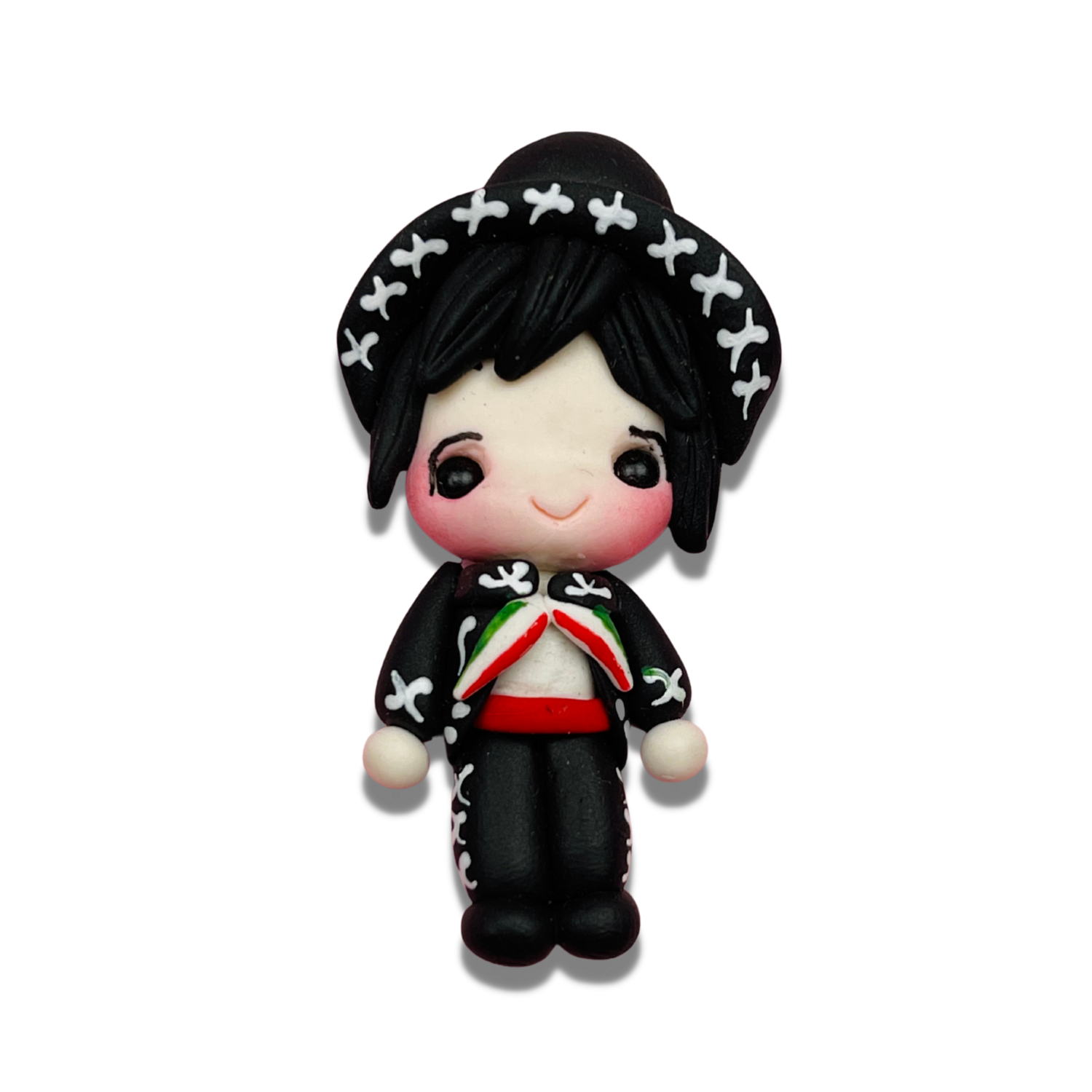 IN12: Spanish Style Clay Bow Embellishments