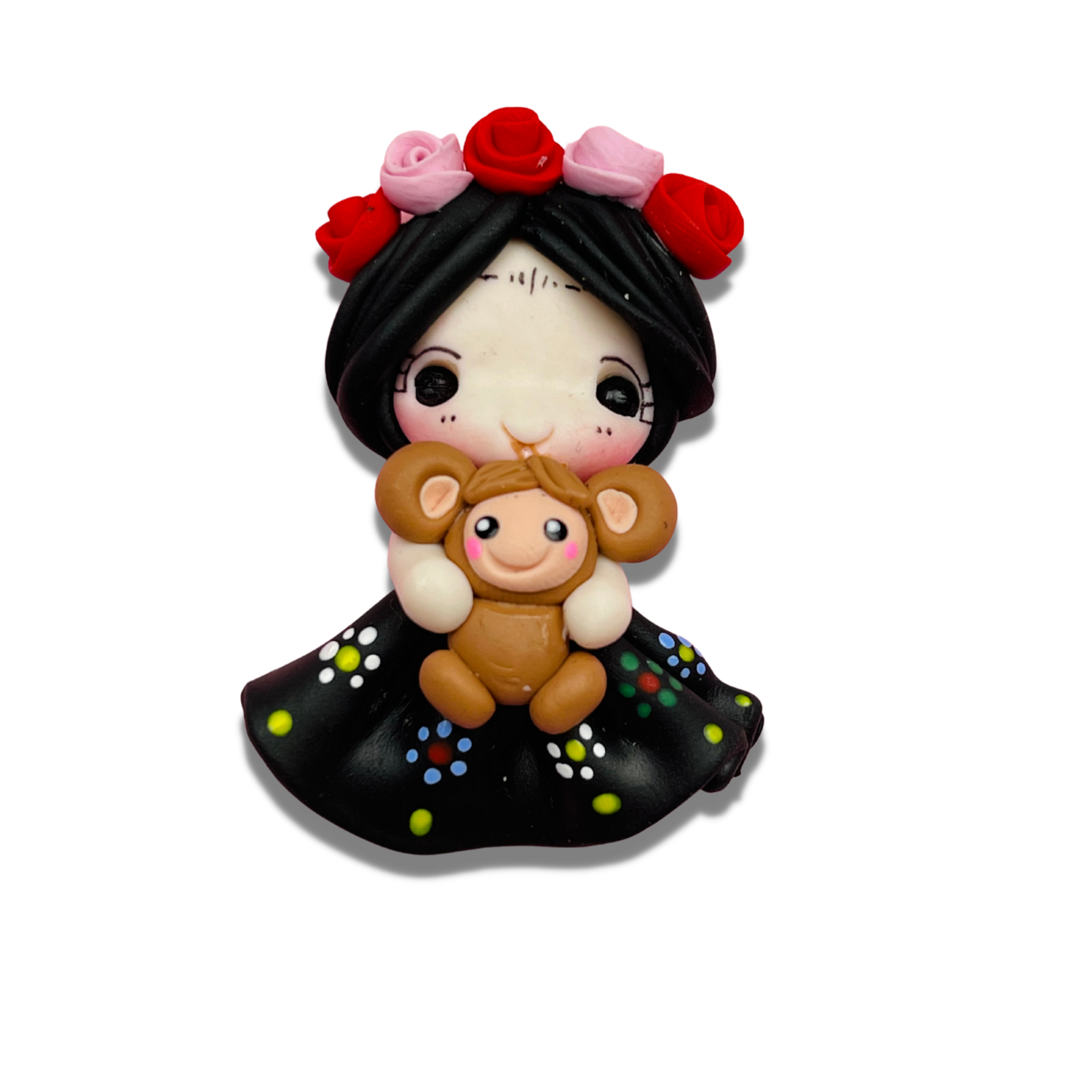 IN10: Spanish Style Clay Bow Embellishments