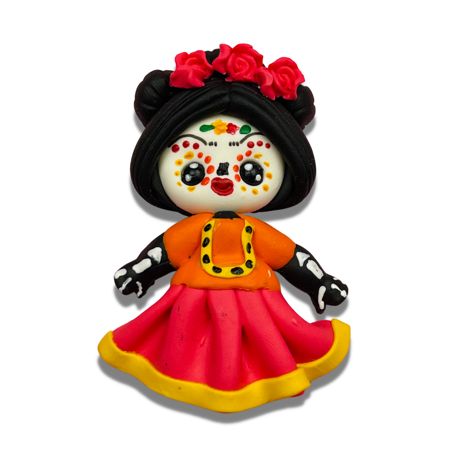 IN17:  Spanish Style Clay Bow Embellishments