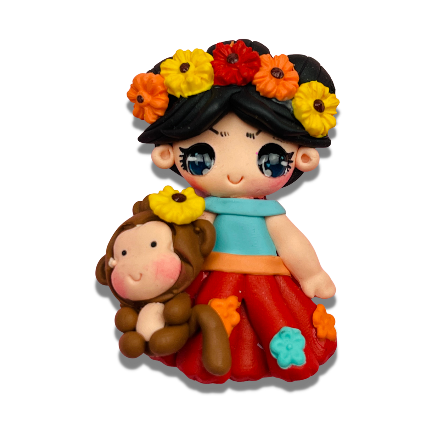 IN27: Spanish Style Clay Bow Embellishments