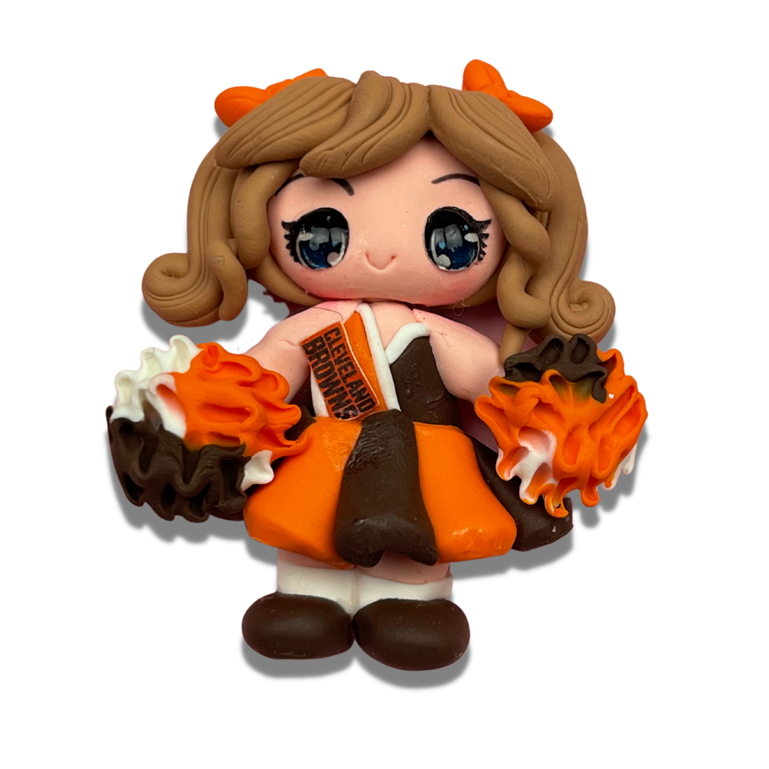 SP18: Cleveland Football Cheerleader Clay Bow Center