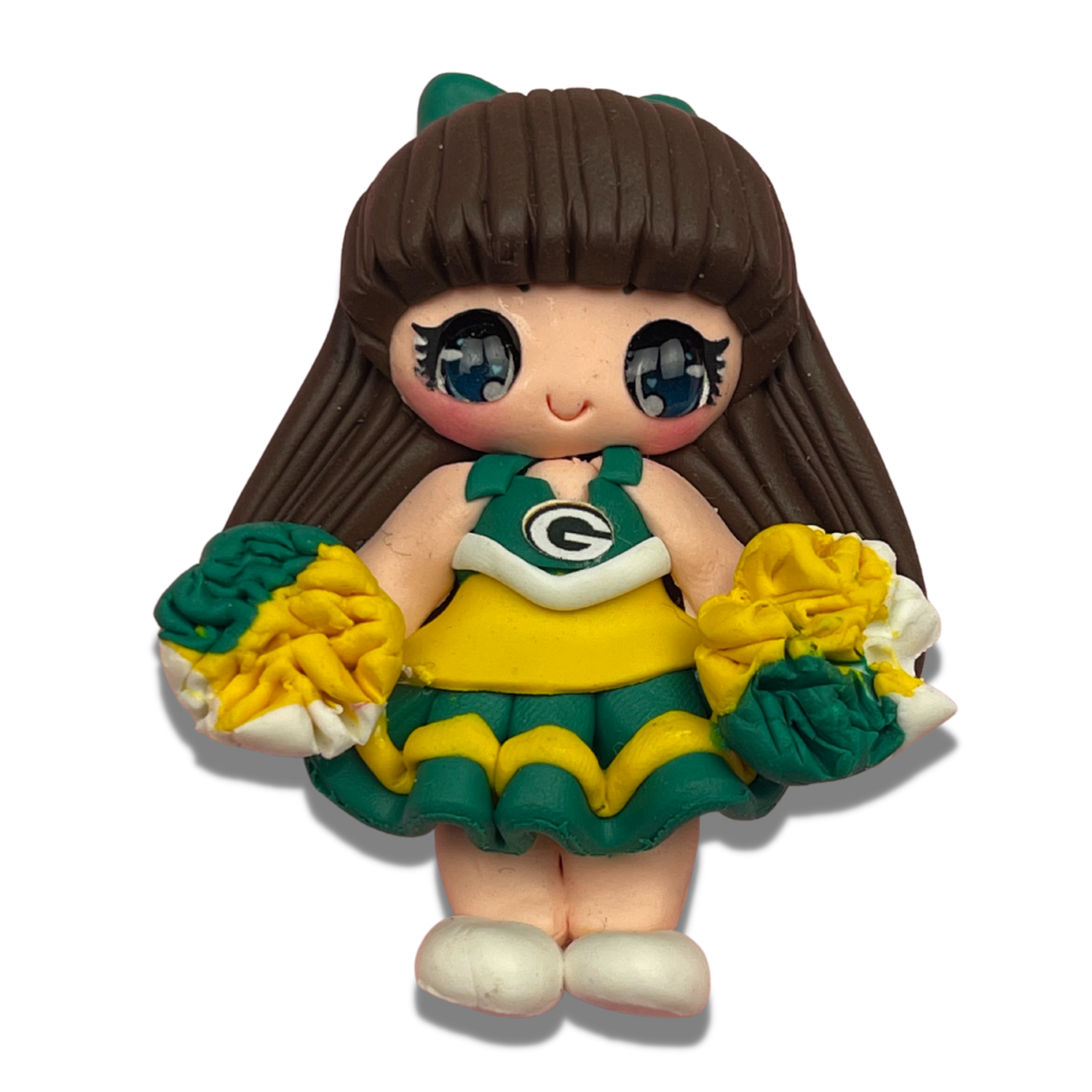 SP14:Wisconsin Football Cheerleader Clay Bow Center