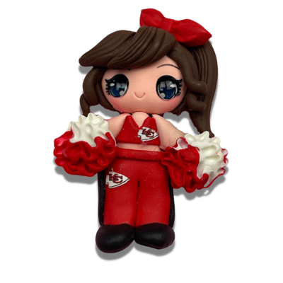 SP22: Kanas City Football Cheerleader Clay Bow Center