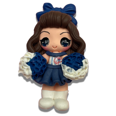 SP38: New York Baseball Cheerleader Clay Bow Center