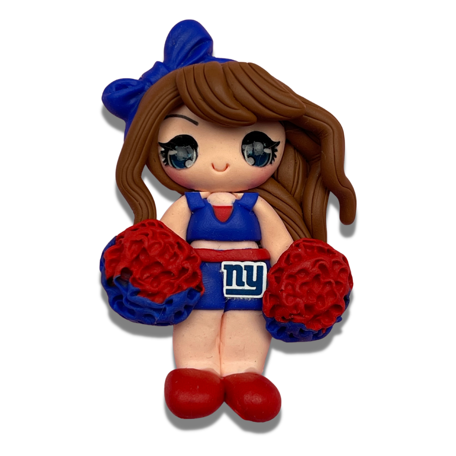 SP31: New York Football Cheerleader Clay Bow Center
