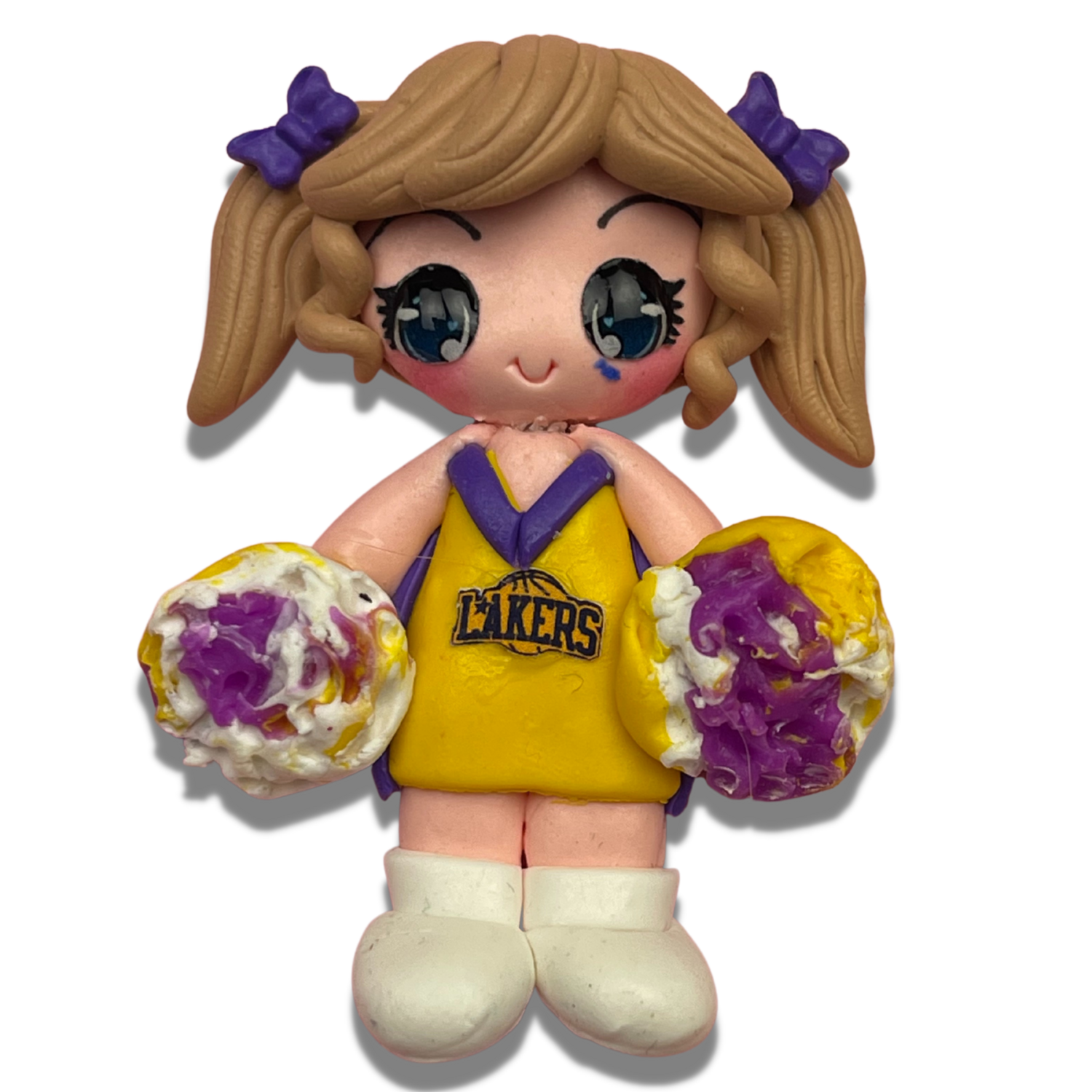 SP34: Los Angeles Basketball Cheerleader Clay Bow Center