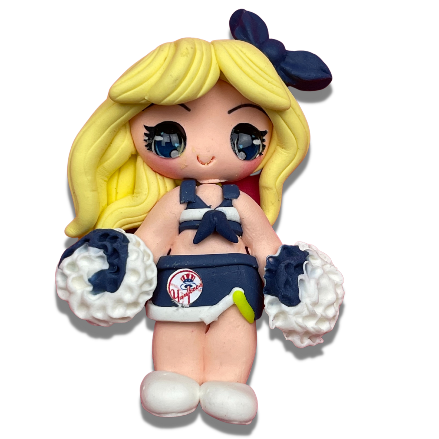 SP37: New York Baseball Cheerleader Clay Bow Center