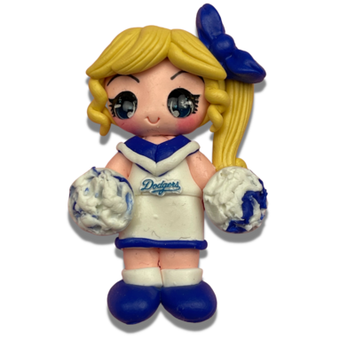 SP40: Los Angeles Baseball Cheerleader Clay Bow Center