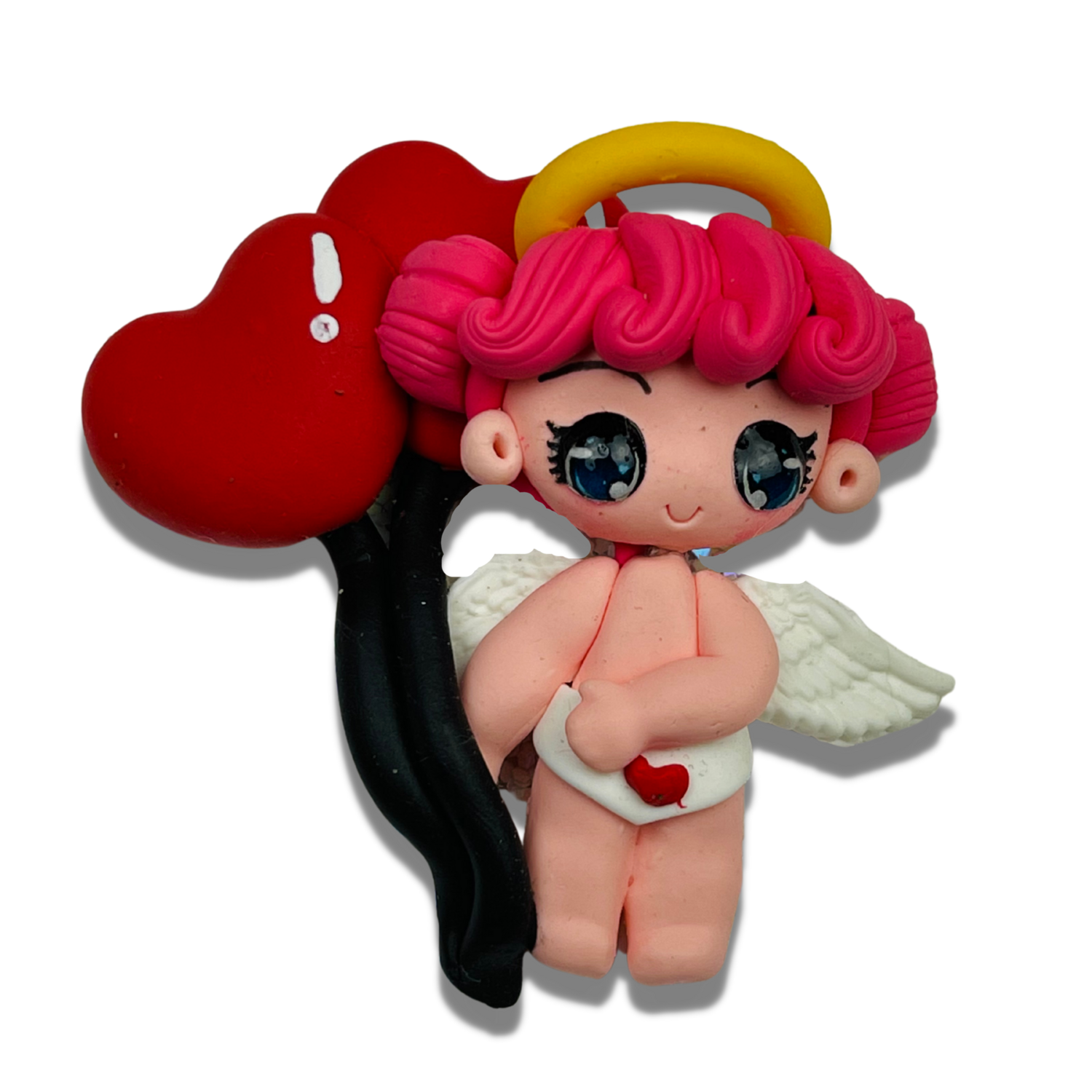 CB16: Baby Cupid Polymer Clay Embellishments