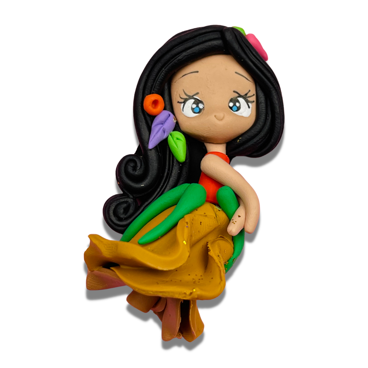 TPC 14: Elegant Princess Inspired Polymer Clay Bow Center DIY