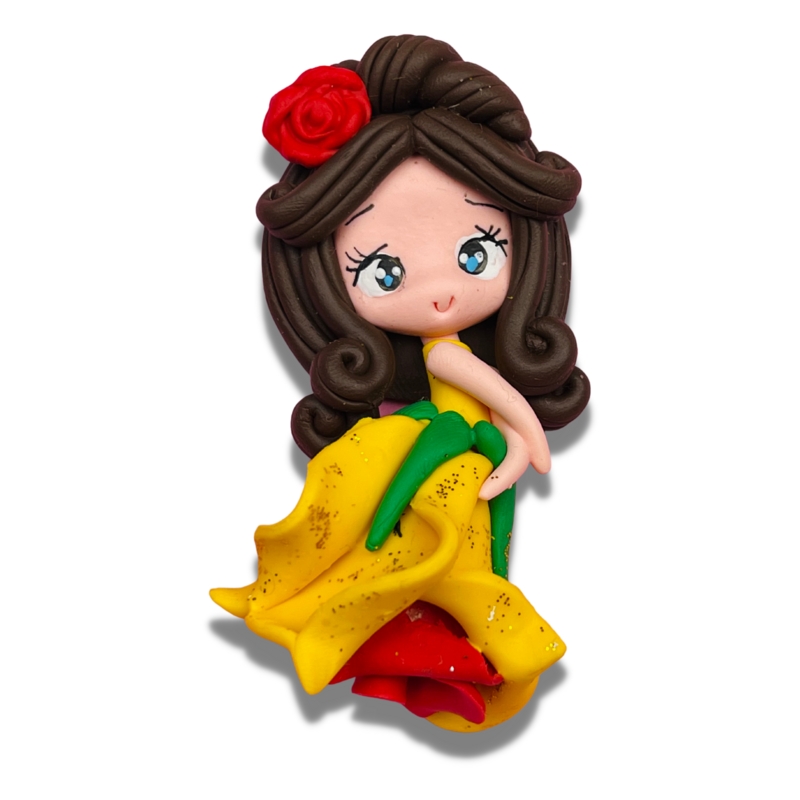 TPC 10: Elegant Princess Inspired Polymer Clay Bow Center DIY