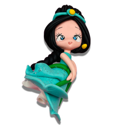 TPC 19: Elegant Princess Inspired Polymer Clay Bow Center DIY