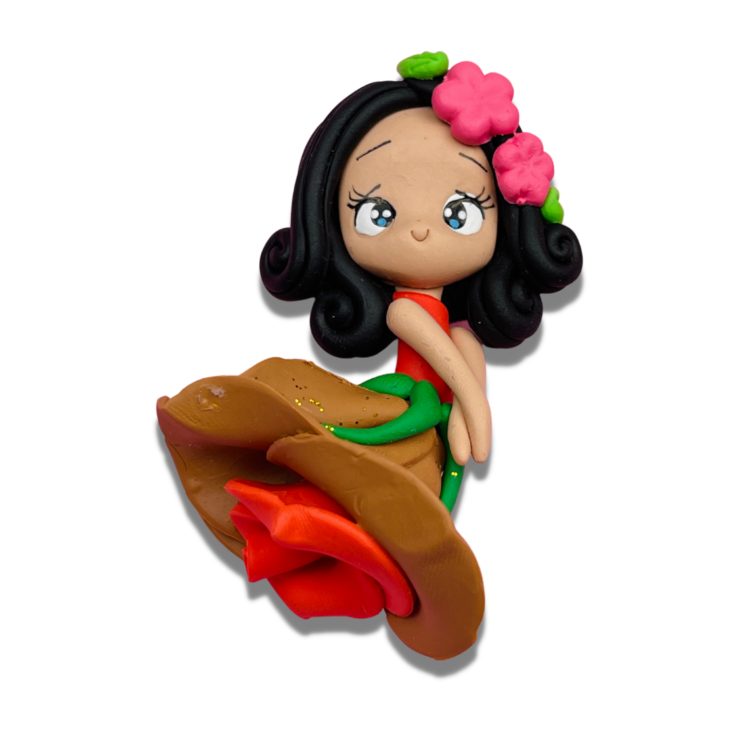 TPC 17: Elegant Princess Inspired Polymer Clay Bow Center DIY