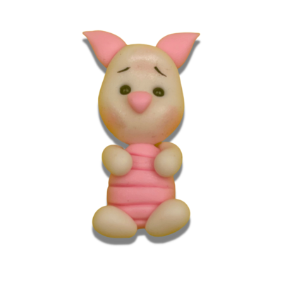 WNP11: Piglet Inspired Polymer Clay Charm
