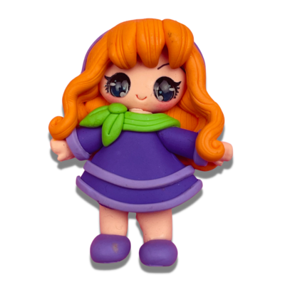 SCD 11: Scooby Doo Inspired Polymer Clay Bow Center DIY