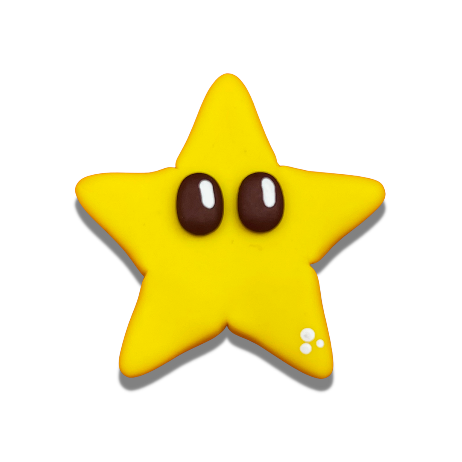 MB15: Star Mario Bros Handmade Clay Bow Centers