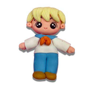 SCD 10: Scooby Doo Inspired Polymer Clay Bow Center DIY