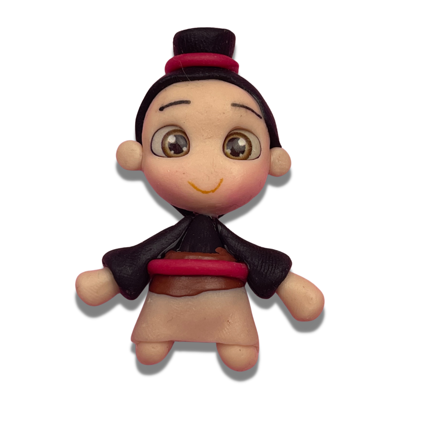 MT44: Mulan Handmade Clay Bow Centers Inspired