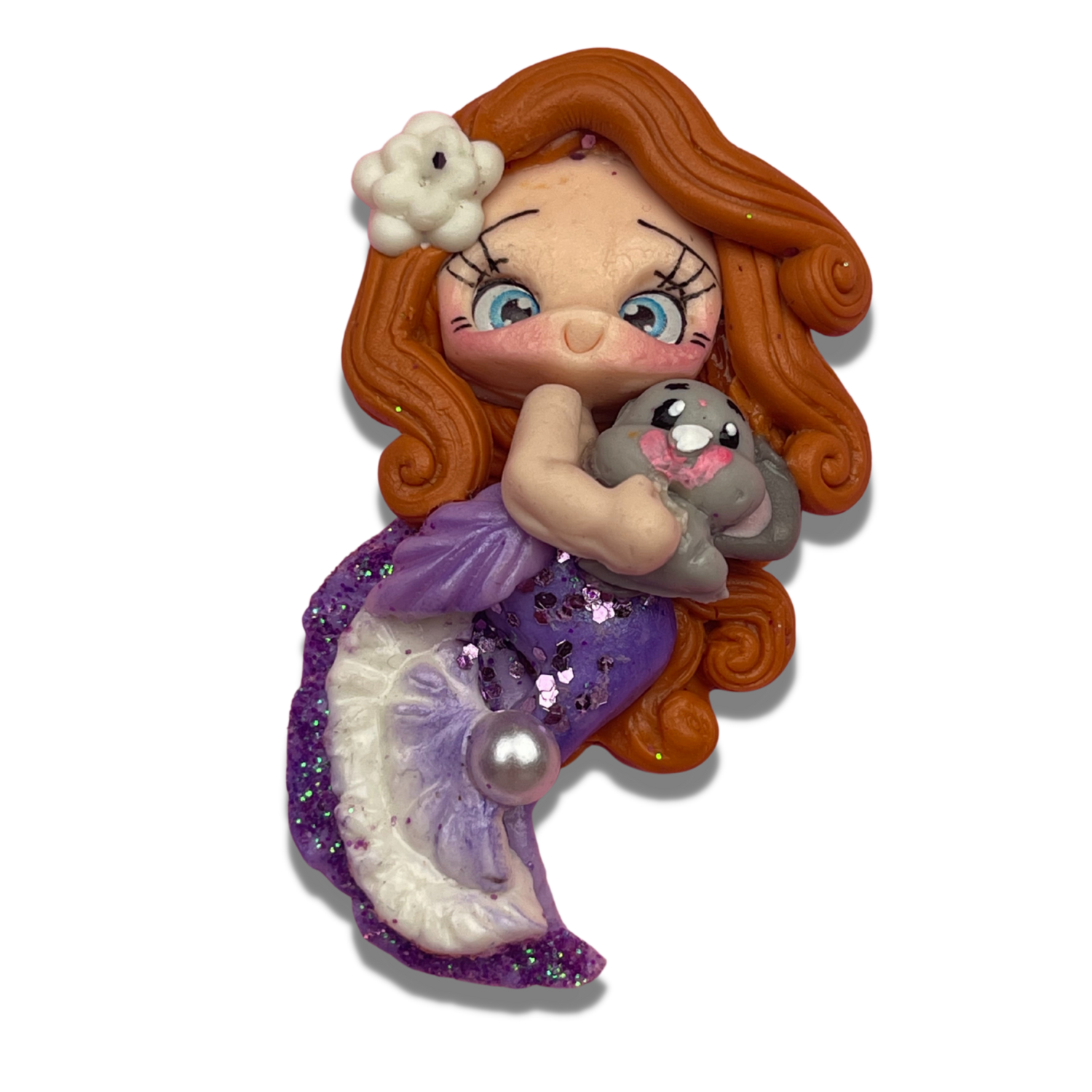 LJM15: Sophia Inspired Polymer Clay Mermaid Kawaii