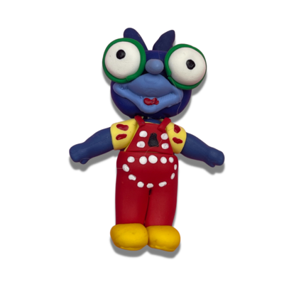 MBP 10: Muppets and Babies Polymer Clay Bow Center DIY